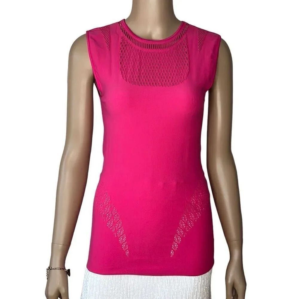 NWT Wolford Shuri Top Sleeveless Tank Pink M